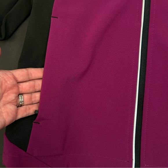 North End Fuchsia and Black Full Zip Jacket Size Small - Picture 4 of 9
